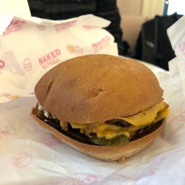 photo of Naked Burger - Vegan & Tasty Cheesy Bacon shared by @essemme on  23 Feb 2022 - review