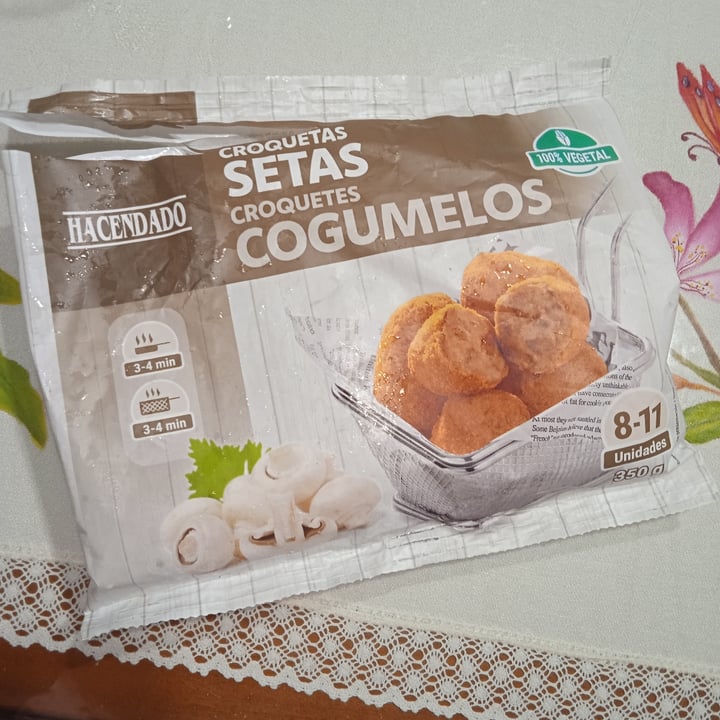 review photo of Hacendado Croquetas de Setas shared by @femivegan on 15 Aug 2021 - review