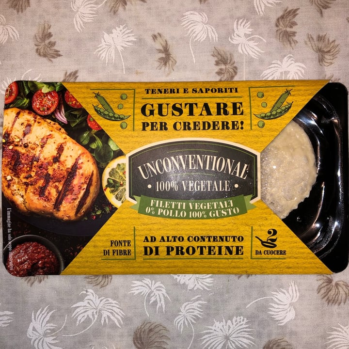 photo of Unconventional Filetti Vegetali 0% Pollo 100% Gusto - Plant Based Fillet shared by @miawallace999 on  18 Feb 2022 - review