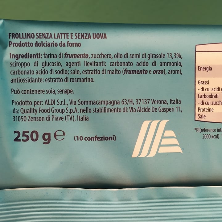 review photo of Buonora Frollini Senza Latte E Senza Uova shared by @rositarm on 03 Feb 2023 - review
