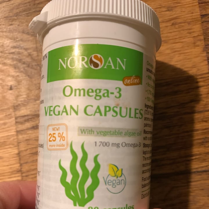 photo of Norsan: Omega 3 Oils Omega-3 Vegan shared by @mab77 on  18 Mar 2022 - review