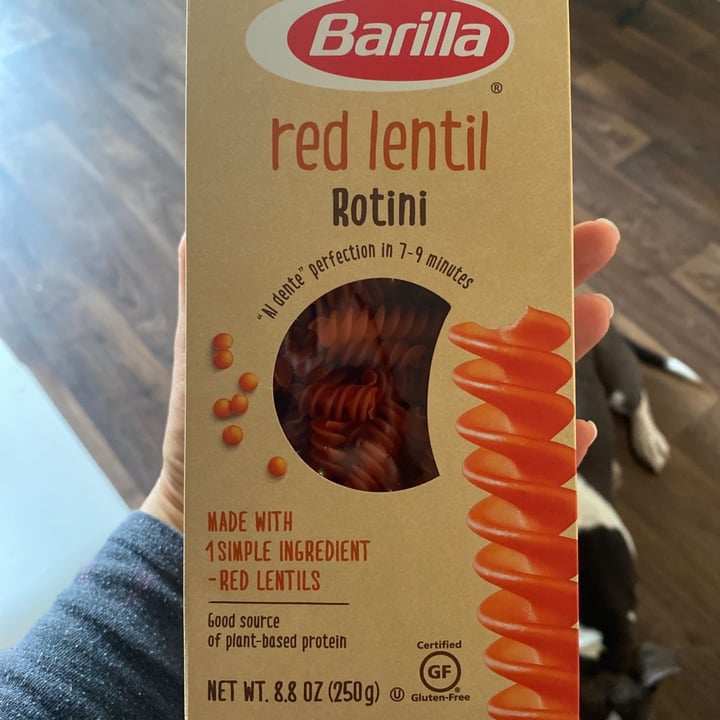 photo of Barilla Red Lentil Rotini shared by @vegakat on  29 Apr 2020 - review