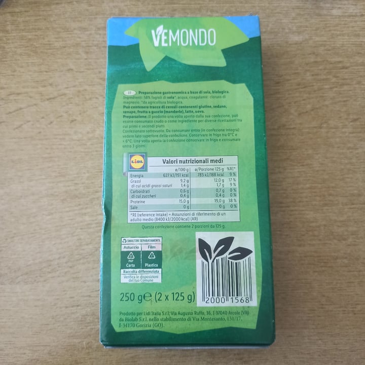 review photo of Vemondo Tofu Bio al naturale shared by @aftermidnight08 on 17 Aug 2021 - review