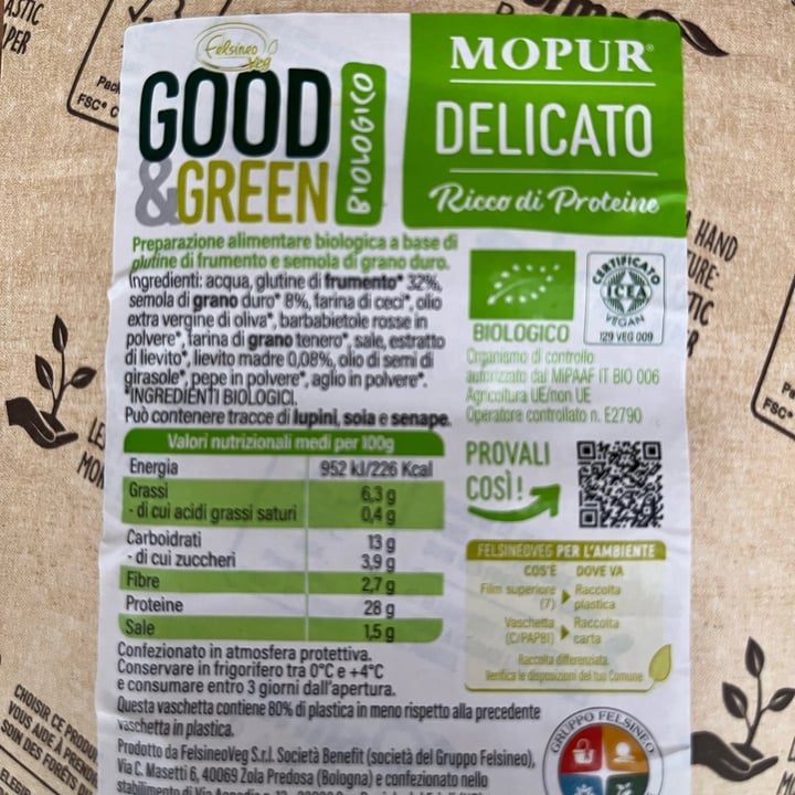 photo of Good & Green affettato di mopur delicato shared by @federicareganzani on  24 Sep 2022 - review