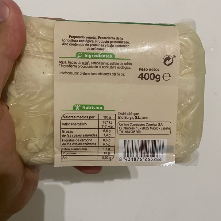 photo of Carrefour Bio Tofu Bio shared by @mikelpro on  25 Jul 2022 - review