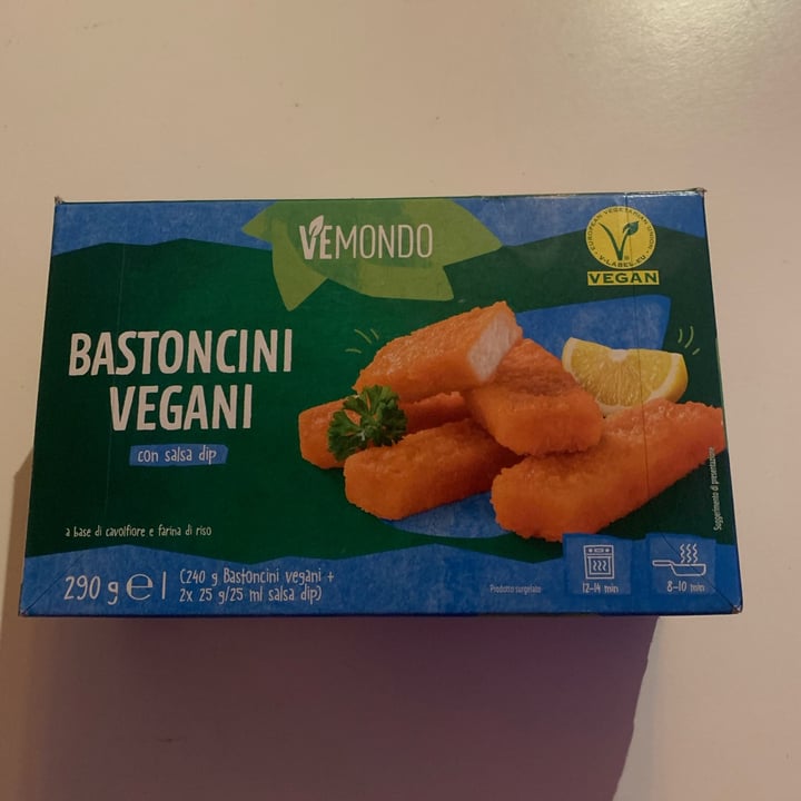 photo of Vemondo Bastoncini Vegani con Salsa Dip shared by @veronicalandolfi on  26 Apr 2022 - review