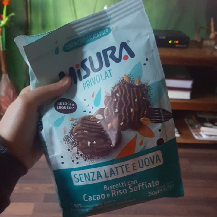 review photo of Misura Biscotti con cacao e riso soffiato - Privolat shared by @robinciao on 25 Aug 2022 - review