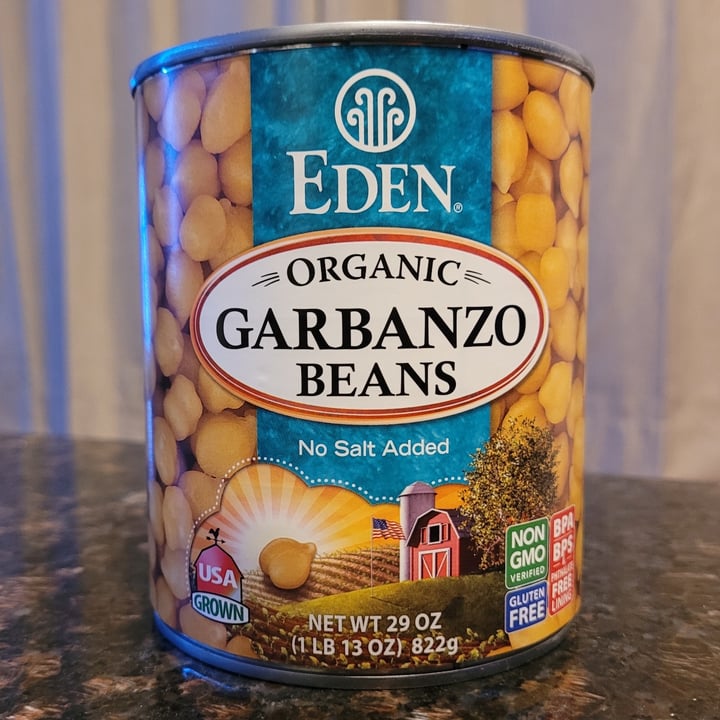 photo of Eden Foods Garbanzo Beans shared by @yourfriendjen on  19 Jan 2022 - review