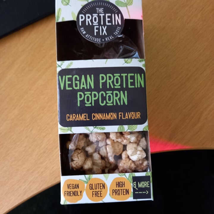 photo of The Protein Fix Vegan protein popcorn shared by @merle60 on  29 Oct 2021 - review