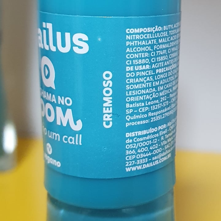 review photo of Dailus Esmalte azul "Me Chama No Zoom" - Tenho um call shared by @anacarrijo on 22 Sep 2021 - review