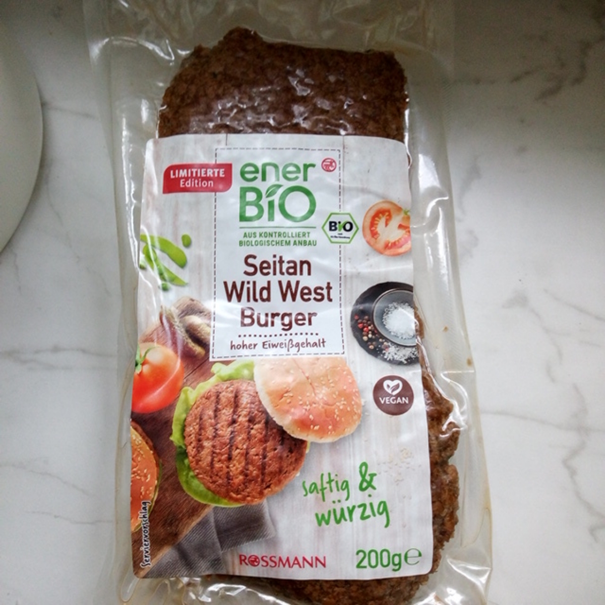 enerBio Seitan Wild West Burger Reviews abillion