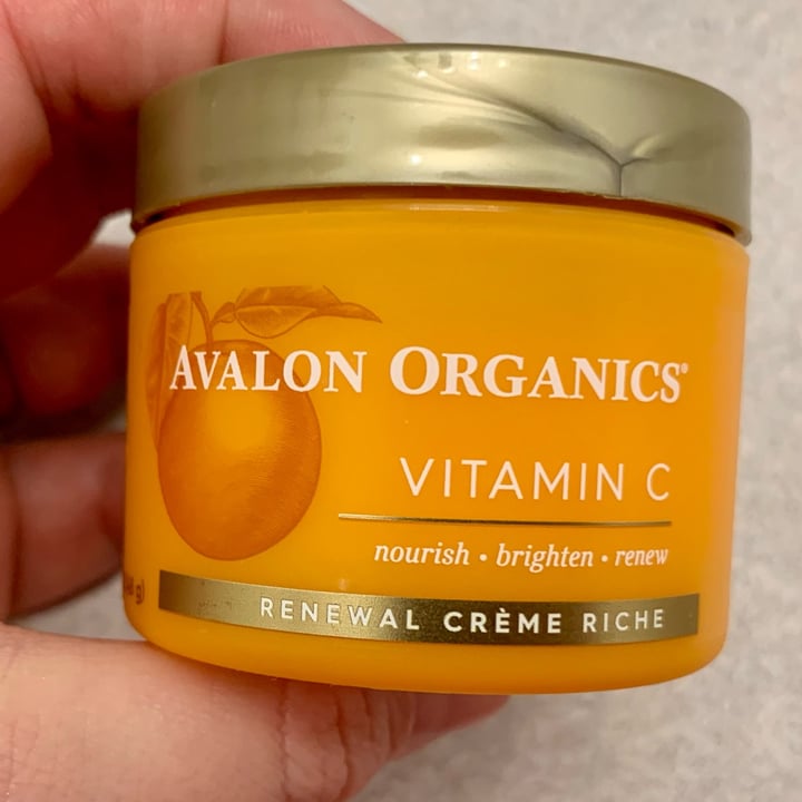 review photo of Avalon Organics Vitamin C Renewal Crème Riche shared by @hmhughes on 20 Jan 2022 - review
