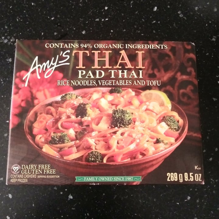 photo of Amy’s Thai Pad Thai shared by @practicallyvegan on  11 Nov 2020 - review