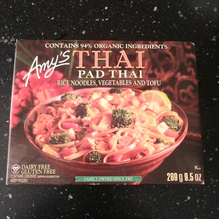 review photo of Amy’s Thai Pad Thai shared by @practicallyvegan on 11 Nov 2020 - review