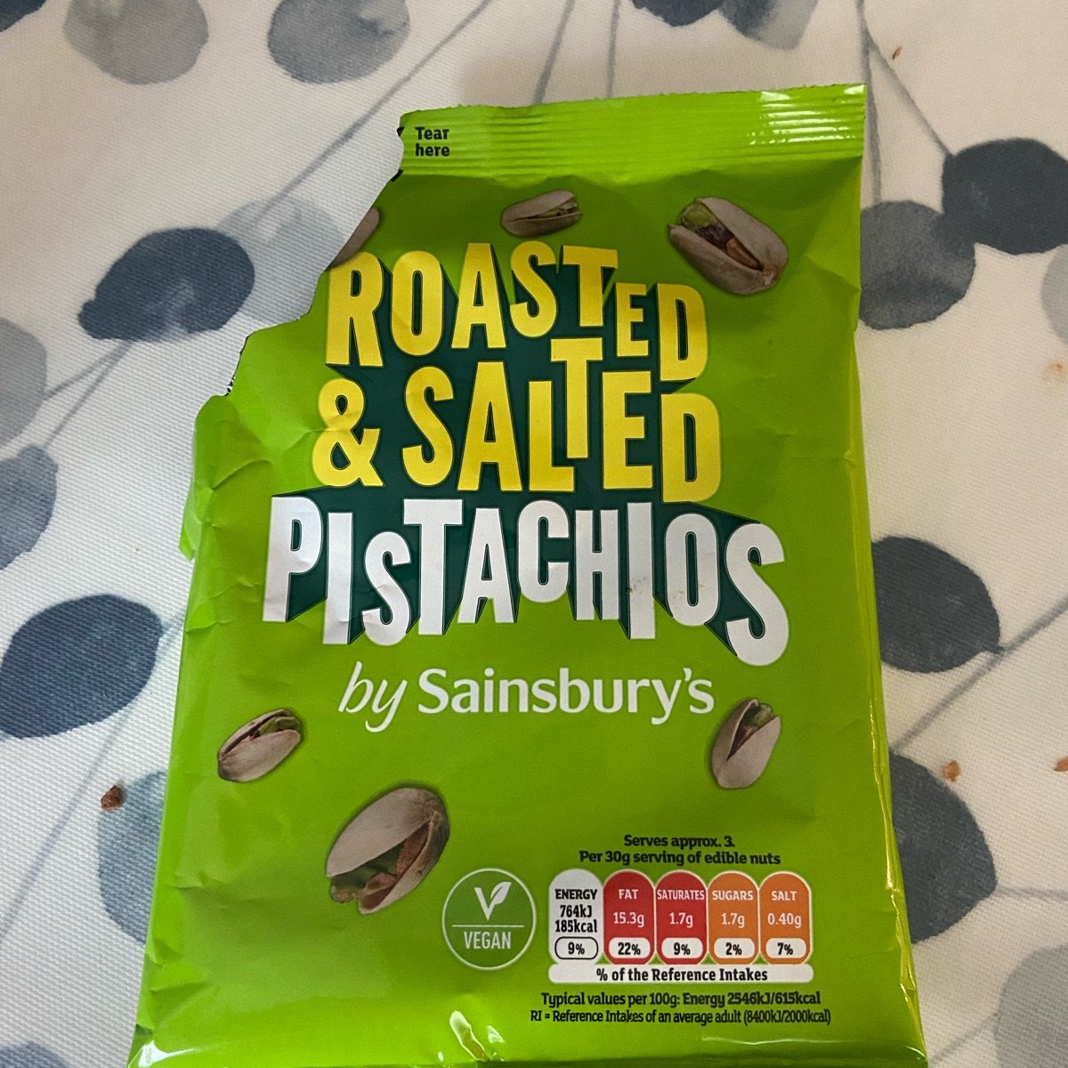 Sainsbury's Roasted & Salted Pistachios Reviews abillion