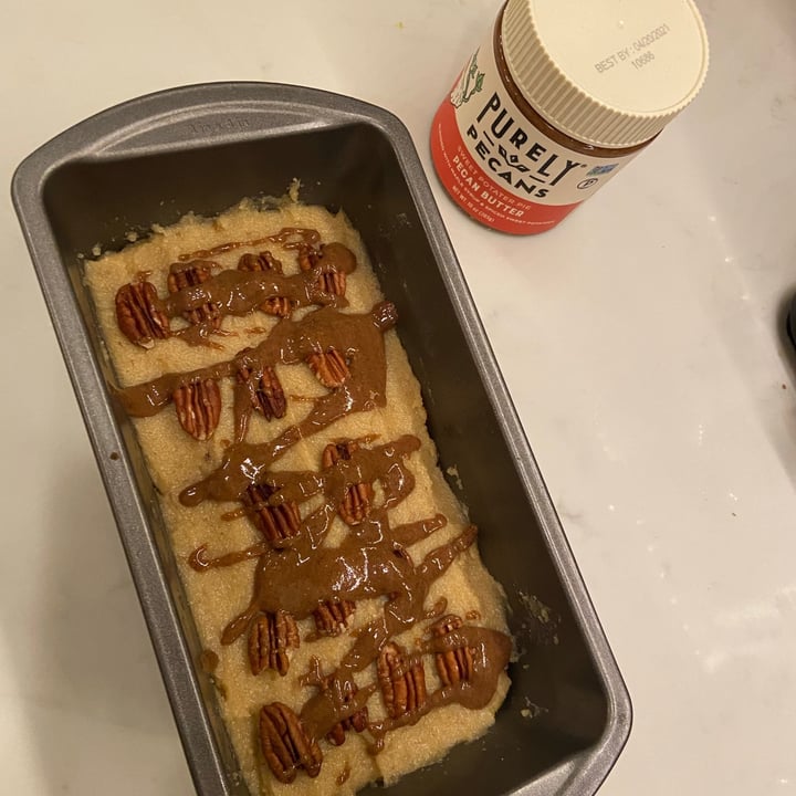 review photo of Purely Pecans Sweet Potater Pie Pecan Butter shared by @jessciufia on 19 Dec 2020 - review