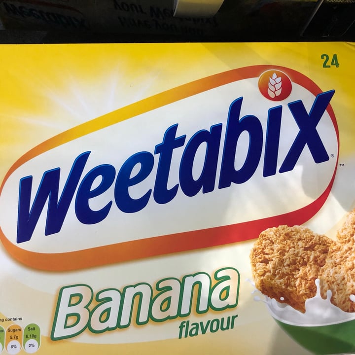 photo of Weetabix Weetabix banana flavour shared by @edentomlinson on  09 Nov 2020 - review