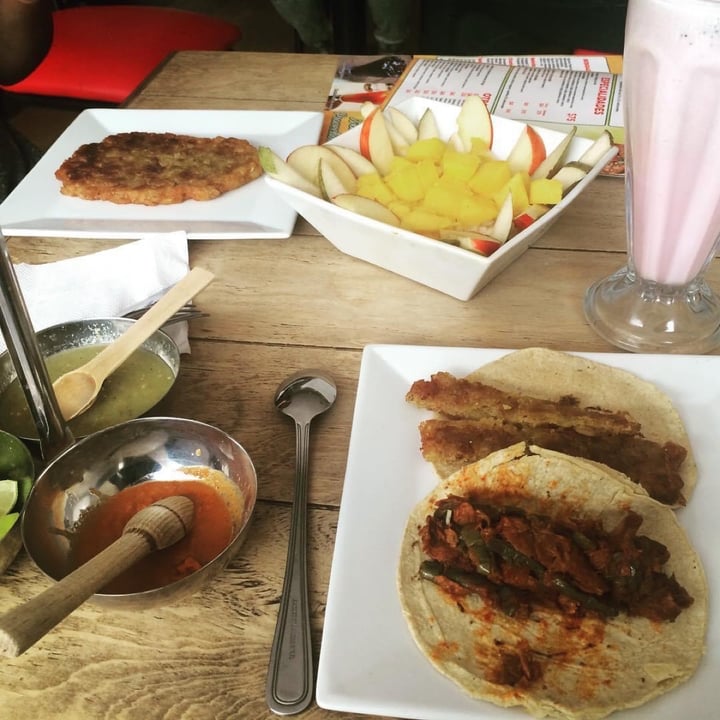 review photo of Don Andrés Vegan Food & Coffee Tacos shared by @anagabyveg on 23 Oct 2020 - review