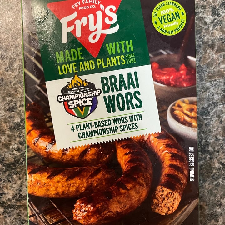 photo of Fry's Family Food Braai Wors shared by @greenmomlife on  08 Sep 2021 - review