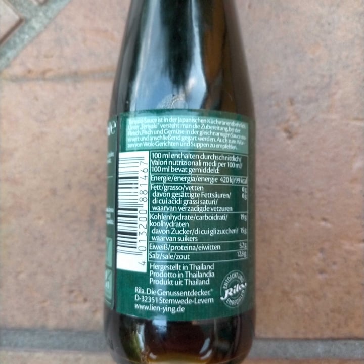 review photo of Lien Ying - Asian Spirit Teriyaki Sauce shared by @sfusi on 30 Jul 2022 - review