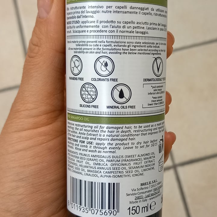 photo of Bothèa Botanic Therapy Olio Pre-Shampoo shared by @savina on  29 May 2022 - review