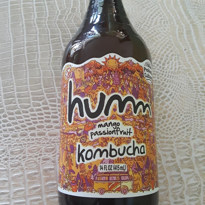 photo of Humm Kombucha Mango Passionfruit kombucha shared by @mikaladawn on  25 May 2020 - review