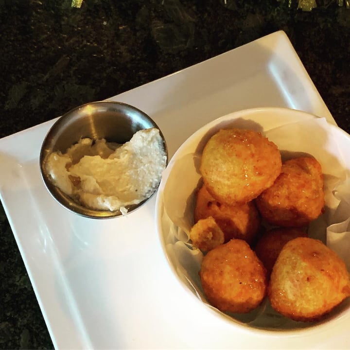 photo of Moxie Butternut squash hush puppies shared by @jlgoesvegan on  04 Jan 2019 - review