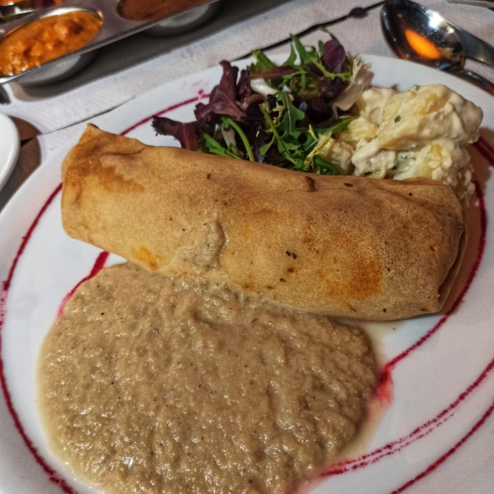 review photo of Veggie Garden Crepe De Verduras Con Salsa De Champiñones shared by @saramar on 09 May 2021 - review