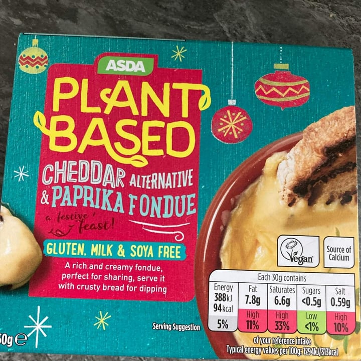 review photo of Asda Plant Based Cheddar alternative shared by @jillyjp63 on 30 Dec 2021 - review