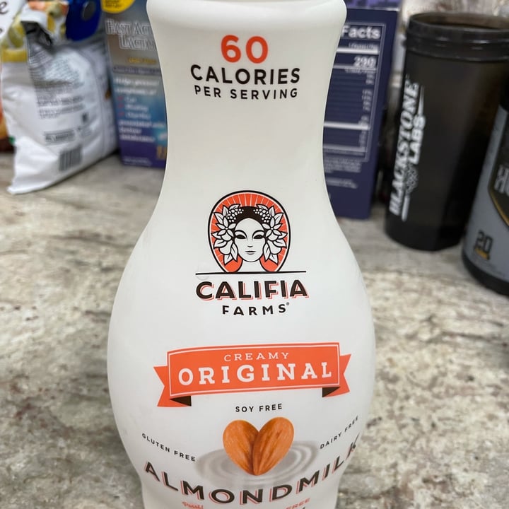photo of Califia Farms Almond Milk Original Creamy shared by @alohakini1 on  03 Oct 2021 - review