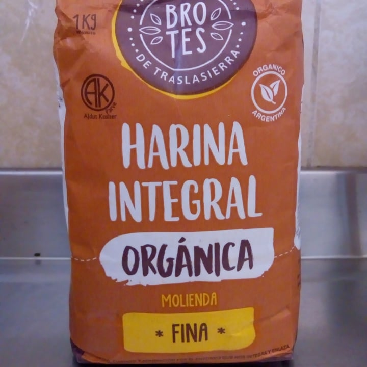 photo of Brotes de Traslasierra Harina Integral Orgánica Molienda Fina shared by @nuageboy on  26 Jul 2021 - review