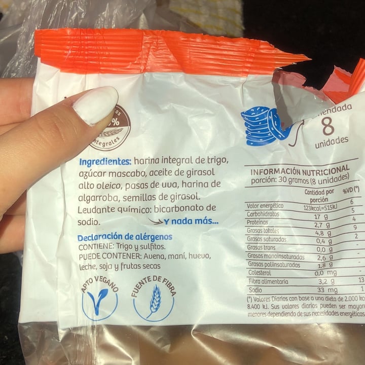 review photo of Zafran Galletitas Algarroba Pasas Y Girasol shared by @giulierba on 14 Oct 2021 - review