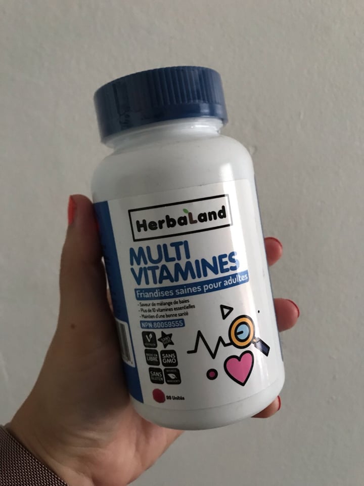photo of HerbaLand Multivitamin Gummies for Adults (Sugar-free) shared by @seitanjunkie on  14 Aug 2019 - review