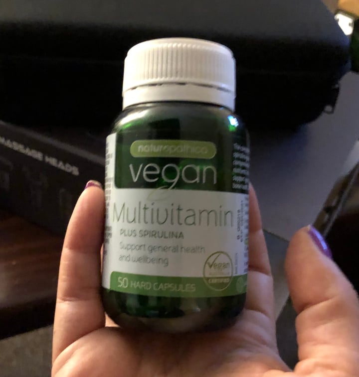 photo of Naturopathica Vegan Multivitamins shared by @ronirios on  18 Oct 2020 - review