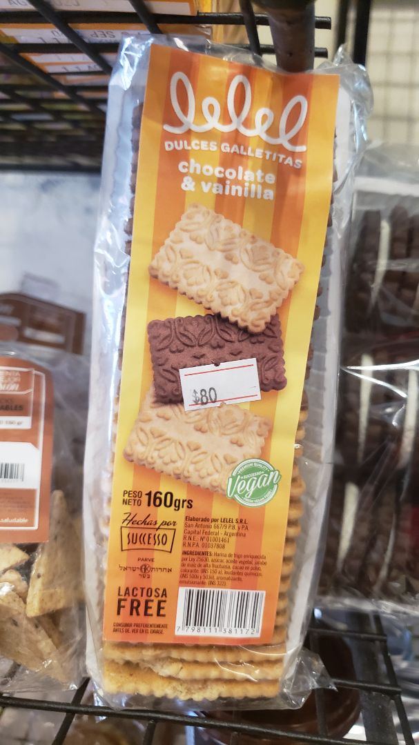 photo of Lelel Galletitas dulces de chocolate y vainilla shared by @marianoguti on  06 Feb 2020 - review