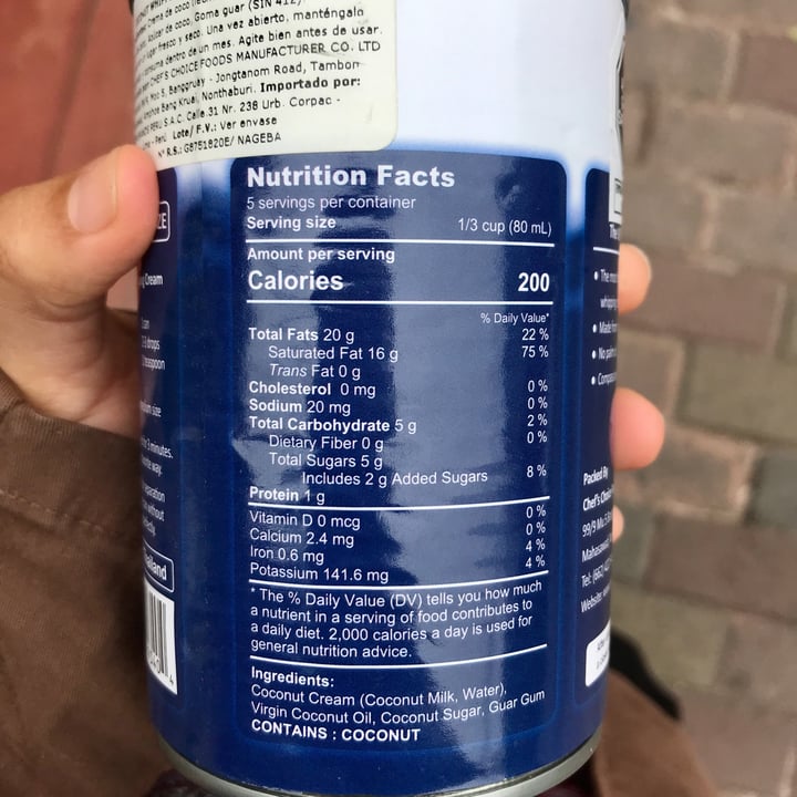review photo of Nature's Charm Crema De Coco Nature Charm shared by @anselvegan on 21 May 2022 - review