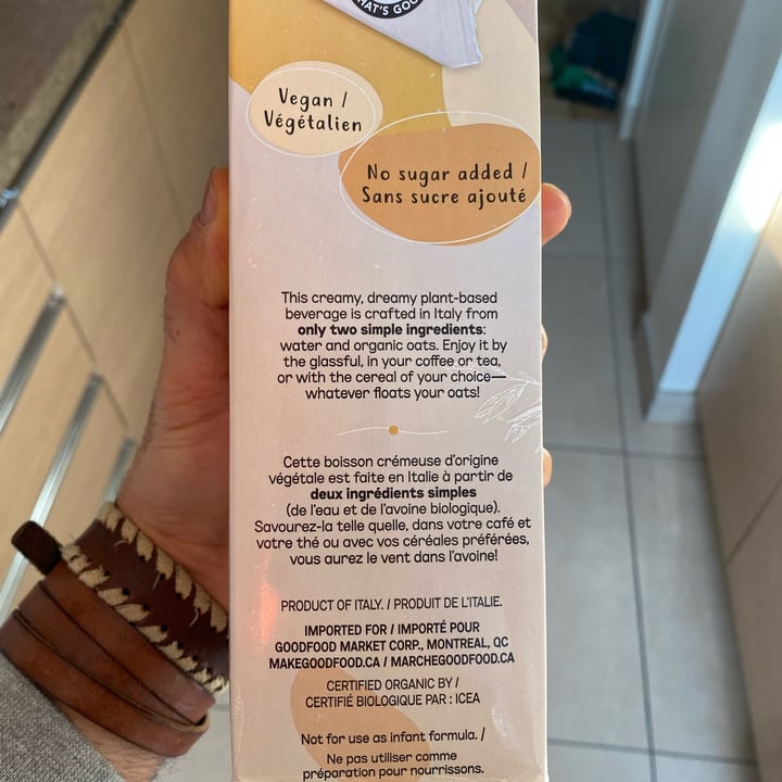 review photo of Good Foods organic OAT beverage shared by @ktm514 on 24 Jan 2022 - review