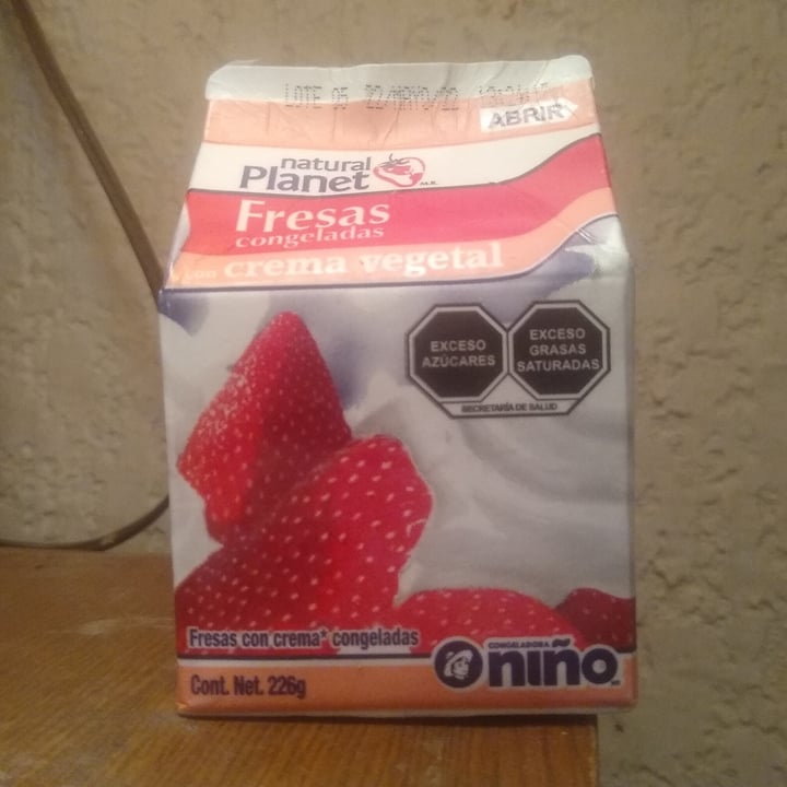 review photo of Natural planet Fresas Con Crema shared by @apoptosisc on 10 Sep 2021 - review