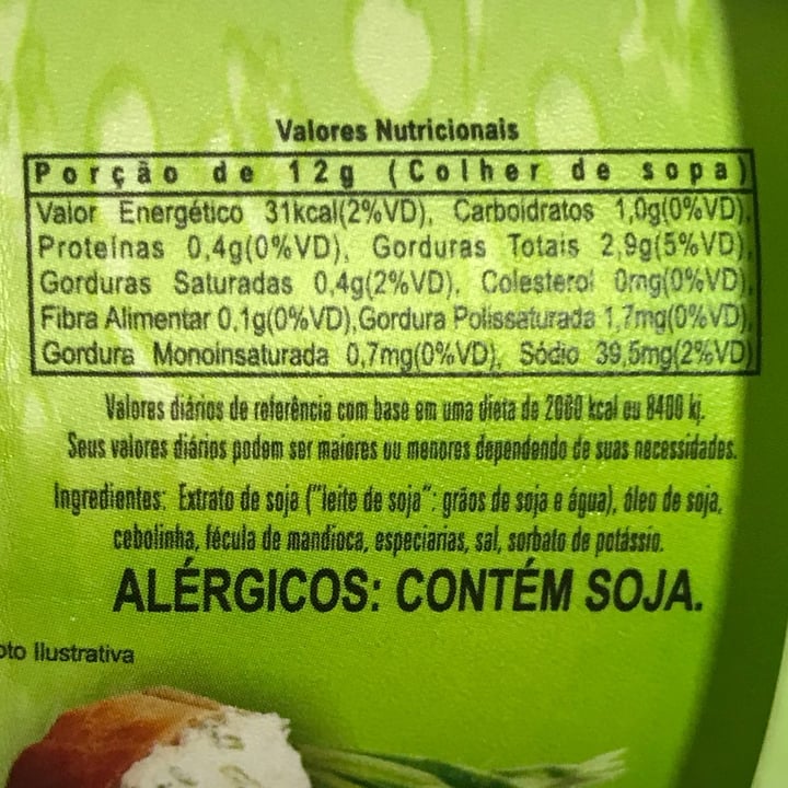photo of Arte Deli Soy pasta de soja cebolinha shared by @evelinlima on  11 Oct 2022 - review