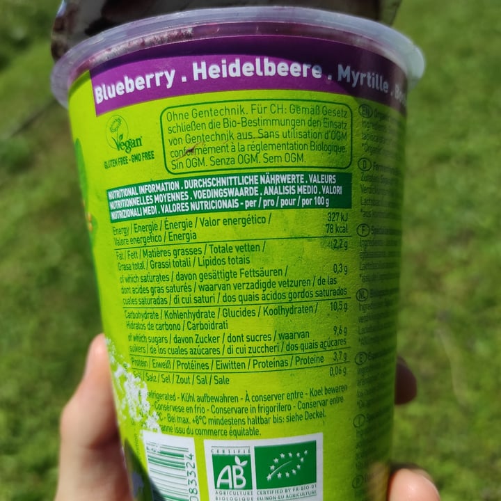 photo of Sojade Yogurt soia e mirtillo shared by @tere99 on  11 Jul 2022 - review