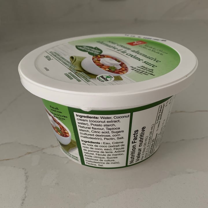 review photo of President's Choice Sour cream alternative shared by @ieatplants on 08 Apr 2021 - review