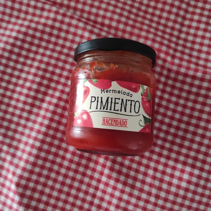 photo of Hacendado Mermelada De Pimiento shared by @luzveganluz on  18 Jul 2022 - review