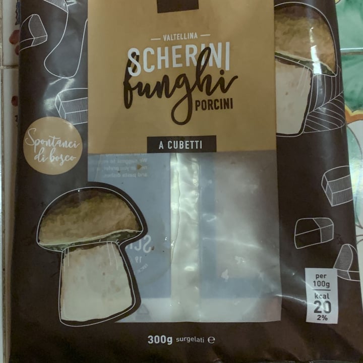 photo of Scherini Funghi Porcini A Cubetti shared by @chiaralaregina on  14 Sep 2022 - review