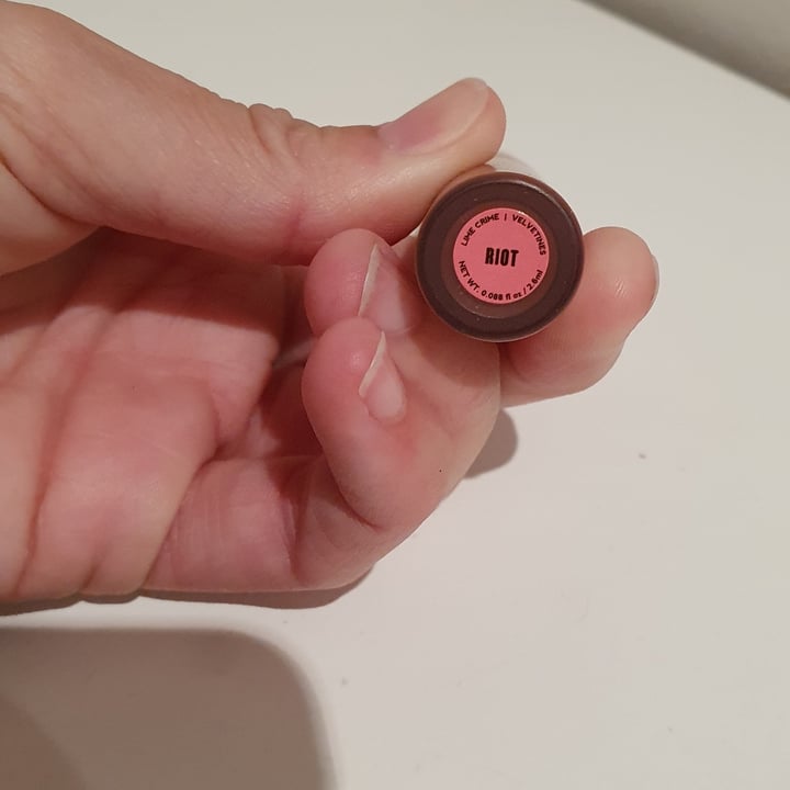 review photo of Lime Crime Limecrime velvetine shared by @dartagnanyyo on 30 Oct 2020 - review