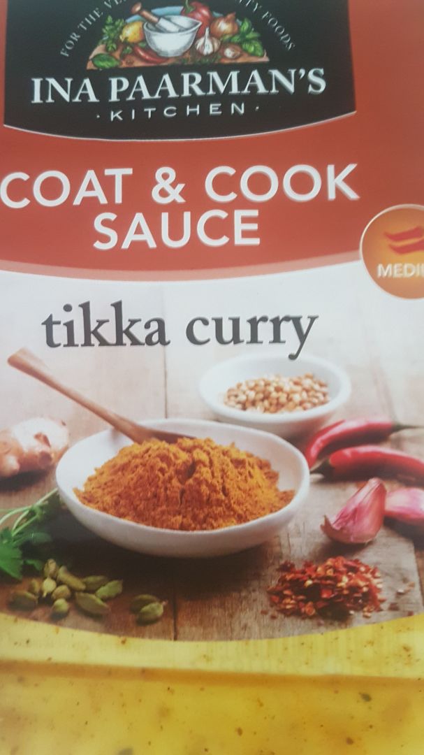 photo of Ina Paarman’s Kitchen Tikka Curry Sauce shared by @jtbosman10 on  19 Apr 2020 - review