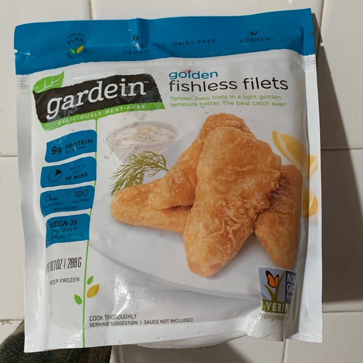 review photo of Gardein Golden Plant Based F'sh Filets shared by @littlesyazana on 11 Dec 2020 - review