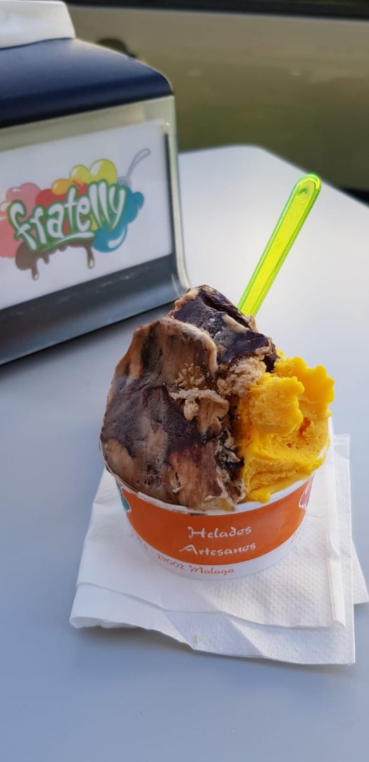 photo of Heladería Fratelly Nutella Vegan Ice Cream shared by @irune on  06 Oct 2019 - review
