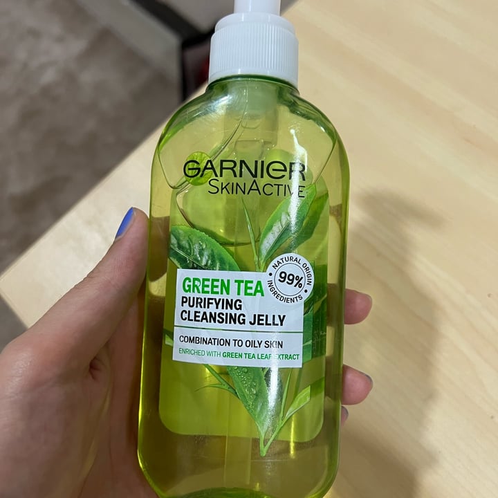review photo of Garnier Cleansing jelly green tea shared by @shaima on 05 Aug 2022 - review