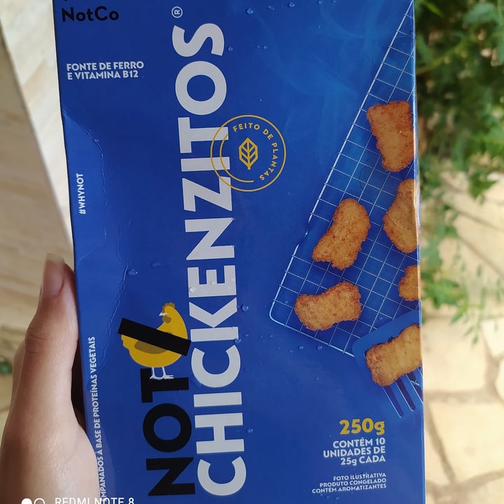 photo of NotCo chickenitos shared by @dudarodrigues on  05 Nov 2022 - review
