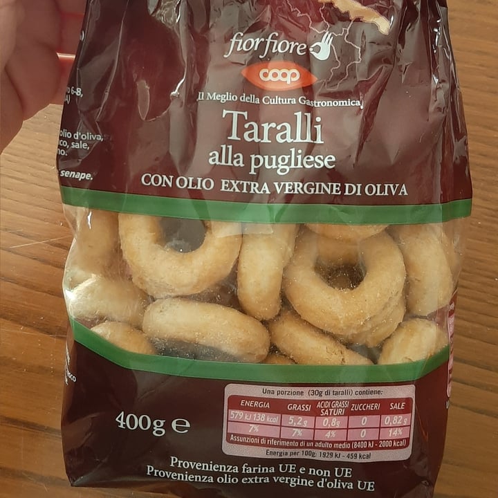 photo of Coop Taralli alla pugliese con olio evo shared by @beatricepillitteri on  13 Mar 2022 - review